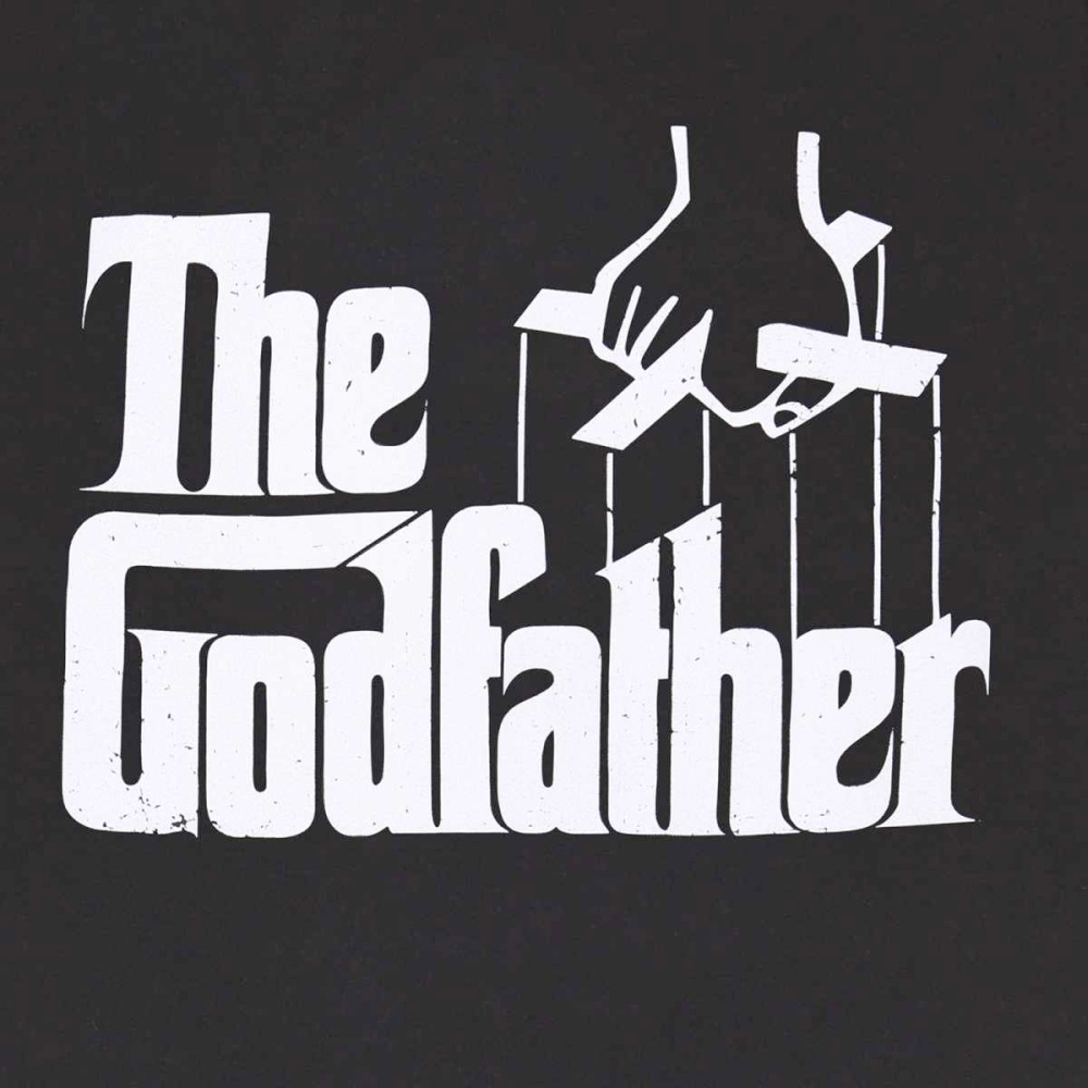The Godfather - Logo T-shirt Homme - Noir